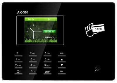 Akfon AK-301 Parmak izi Sistemi